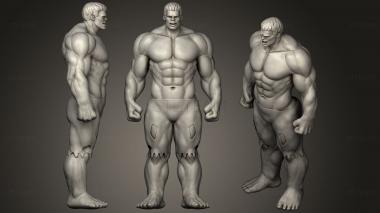 3D model Hulk Fan Art36 (STL)